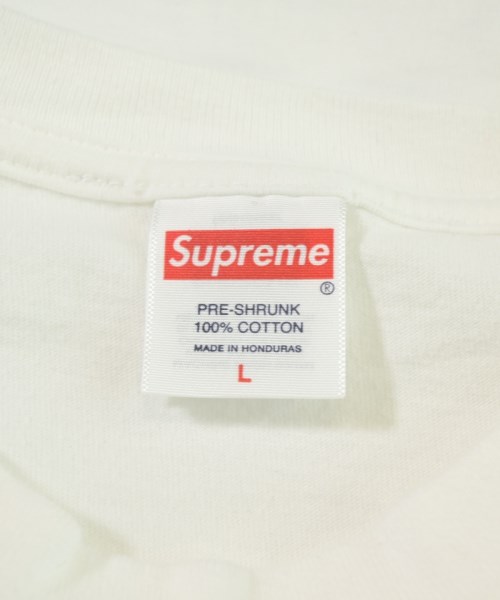 Supreme（シュプリーム）Tシャツ・カットソー 白 サイズ:L メンズ/2200659537058