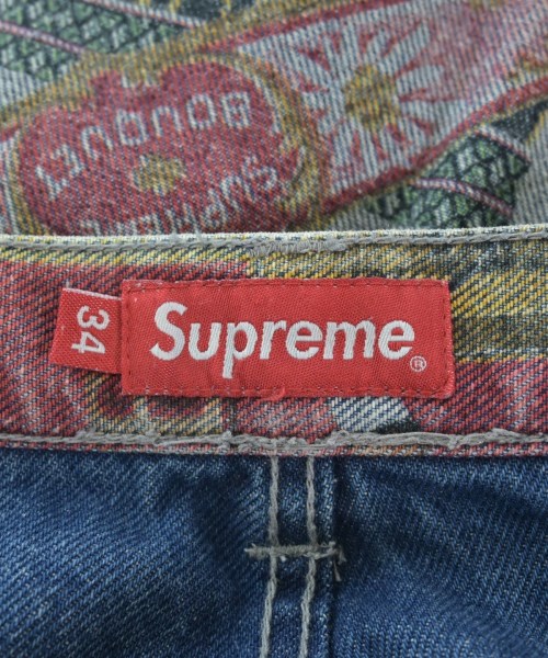 Supreme（シュプリーム）デニムパンツ 紺 サイズ:34(XL位) メンズ/2200659589101