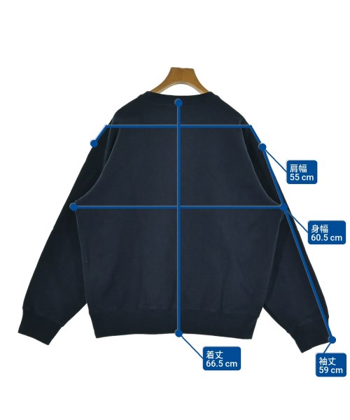 Supreme（シュプリーム）スウェット 紺 サイズ:M メンズ/2200653893051