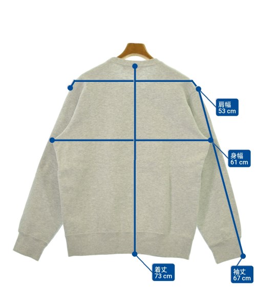 Supreme（シュプリーム）スウェット グレー サイズ:M メンズ/2200653893075