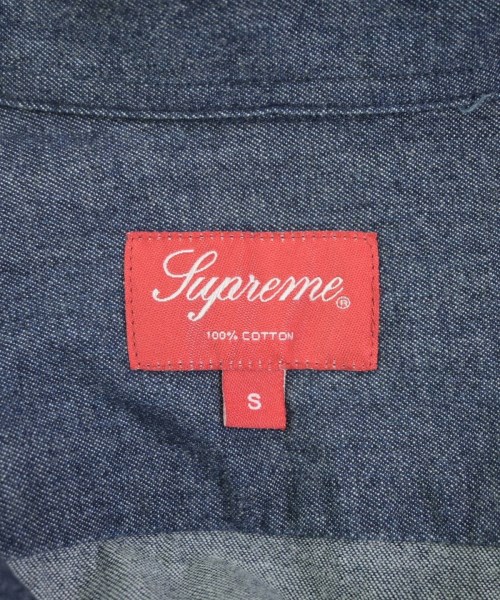 Supreme（シュプリーム）カジュアルシャツ 紺 サイズ:S メンズ/2200656425112