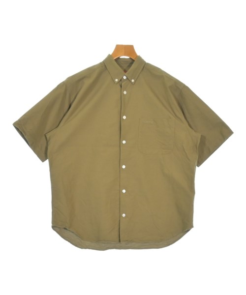 Supreme(シュプリーム)カジュアルシャツ カーキ サイズ:S/2200659756022