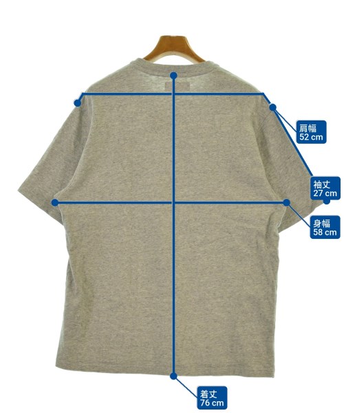 Supreme（シュプリーム）Tシャツ・カットソー グレー サイズ:M メンズ/2200659756046