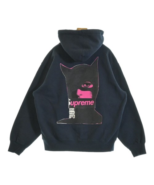 Supreme（シュプリーム）パーカー 紺 サイズ:M メンズ/2200659785060