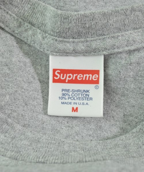 Supreme（シュプリーム）Tシャツ・カットソー グレー サイズ:M メンズ/2200659785145