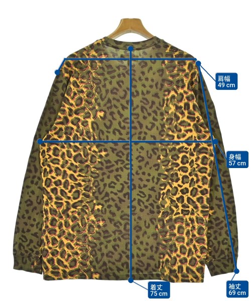 Supreme（シュプリーム）Tシャツ・カットソー カーキ サイズ:L メンズ/2200659803016