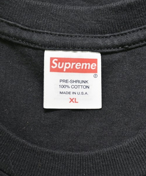 Supreme（シュプリーム）Tシャツ・カットソー 黒 サイズ:XL メンズ/2200659803023
