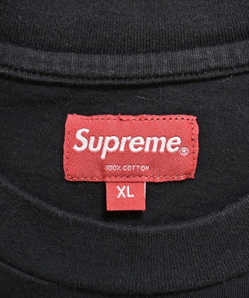 Supreme（シュプリーム）Tシャツ・カットソー 黒 サイズ:XL メンズ/2200659803030