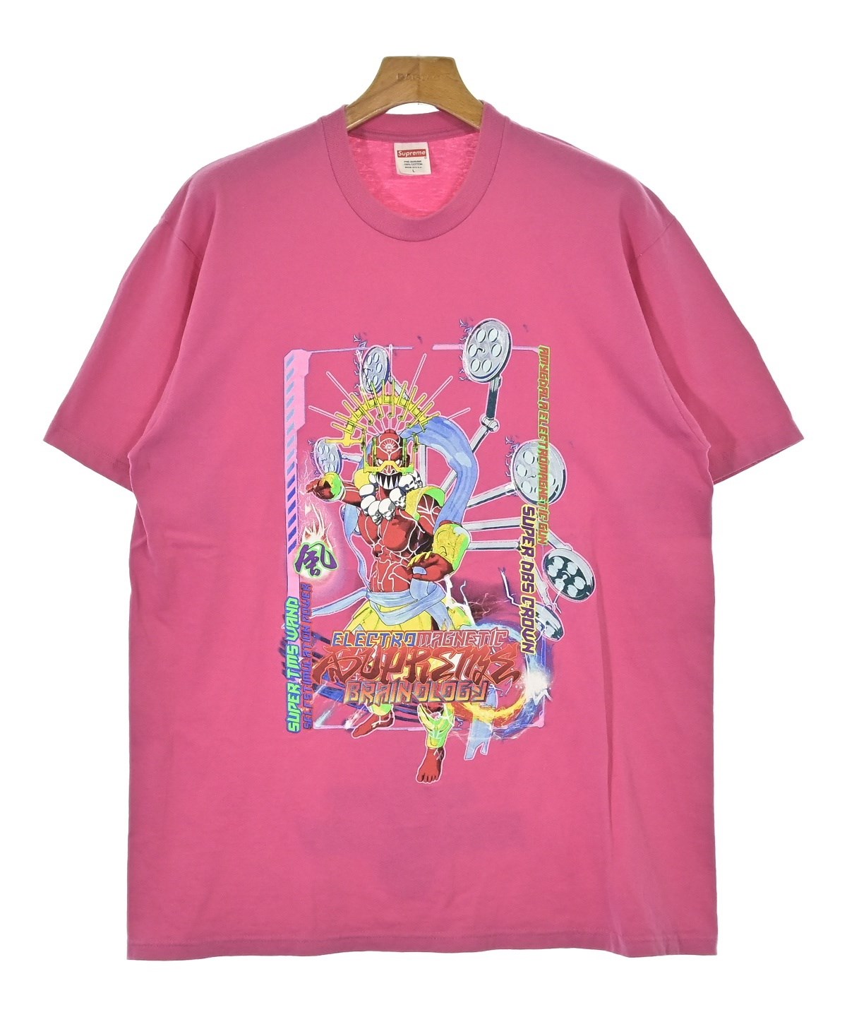 Supreme（シュプリーム）Tシャツ・カットソー ピンク サイズ:L メンズ