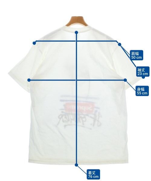 Supreme（シュプリーム）Tシャツ・カットソー 白 サイズ:L メンズ/2200660035031