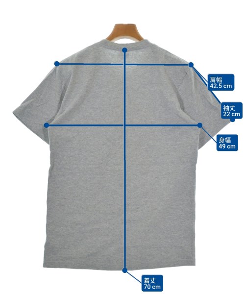 Supreme（シュプリーム）Tシャツ・カットソー グレー サイズ:M メンズ/2200660106052