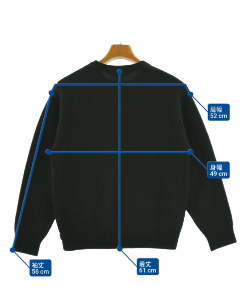 Supreme（シュプリーム）ニット・セーター 黒 サイズ:S メンズ/2200660236025