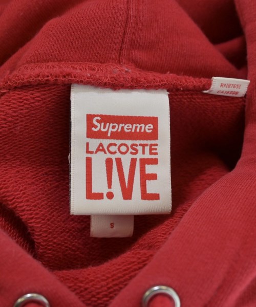 Supreme（シュプリーム）パーカー 赤 サイズ:S メンズ/2200660287058