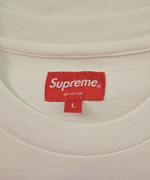 Supreme（シュプリーム）Tシャツ・カットソー 白 サイズ:L メンズ/2200660539065