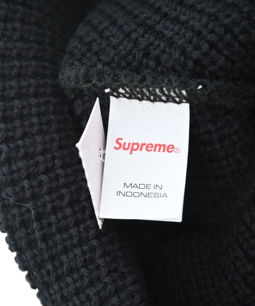 Supreme（シュプリーム）ニットキャップ・ビーニー 黒 サイズ:- メンズ/2200660567037