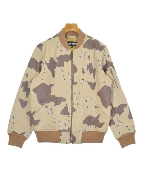 Supreme(シュプリーム)ライダース ベージュ サイズ:S/2200660647067