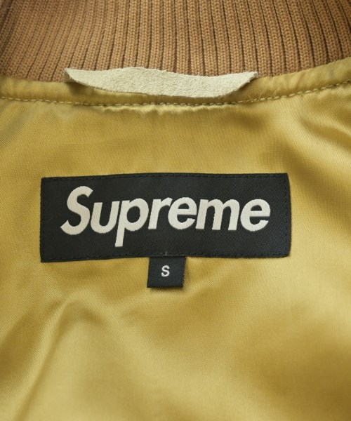 Supreme（シュプリーム）ライダース ベージュ サイズ:S メンズ/2200660647067