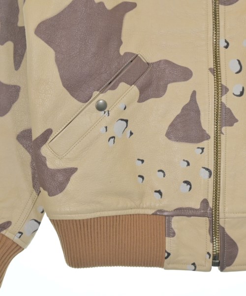 Supreme（シュプリーム）ライダース ベージュ サイズ:S メンズ/2200660647067