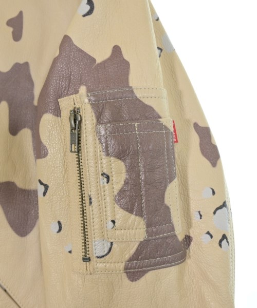 Supreme（シュプリーム）ライダース ベージュ サイズ:S メンズ/2200660647067