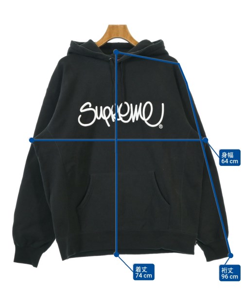 Supreme（シュプリーム）パーカー 黒 サイズ:L メンズ/2200660673073