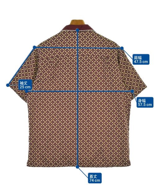 Supreme（シュプリーム）カジュアルシャツ 赤 サイズ:S メンズ/2200660710051