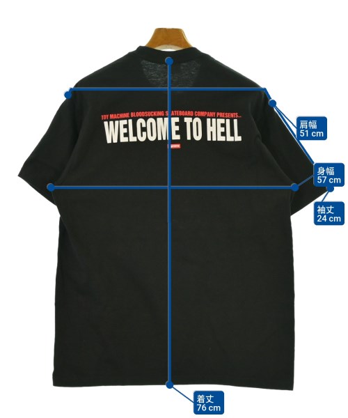 Supreme（シュプリーム）Tシャツ・カットソー 黒 サイズ:M メンズ/2200660907062