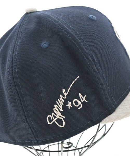 Supreme（シュプリーム）キャップ 紺 サイズ:59.6 メンズ/2200660927022