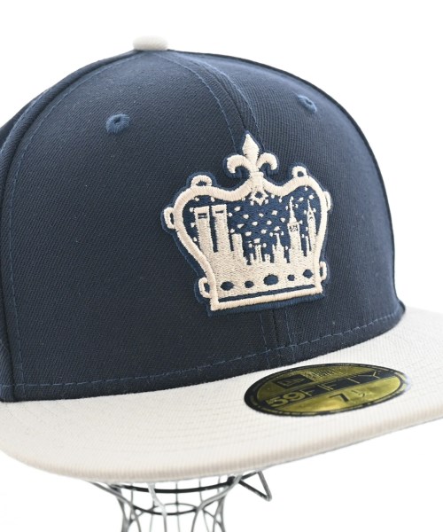 Supreme（シュプリーム）キャップ 紺 サイズ:59.6 メンズ/2200660927022