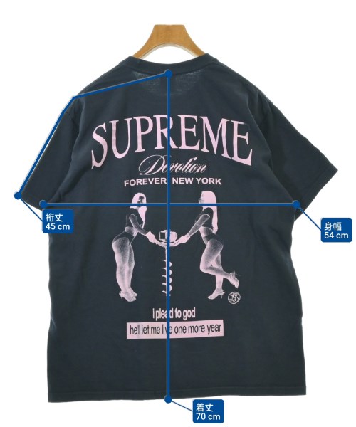 Supreme（シュプリーム）Tシャツ・カットソー 紺 サイズ:M メンズ/2200660996028