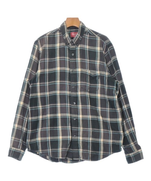 Supreme(シュプリーム)カジュアルシャツ 茶 サイズ:M/2200661122044