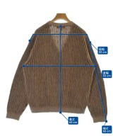 Supreme（シュプリーム）カーディガン 茶 サイズ:M メンズ/2200659178015