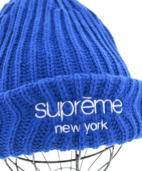 Supreme（シュプリーム）ニットキャップ・ビーニー 青 サイズ:- メンズ/2200661365045