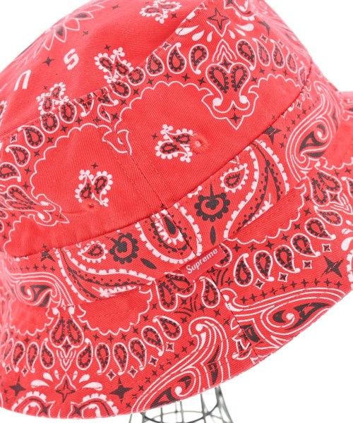 Supreme（シュプリーム）ハット 赤 サイズ:M/L メンズ/2200661446010