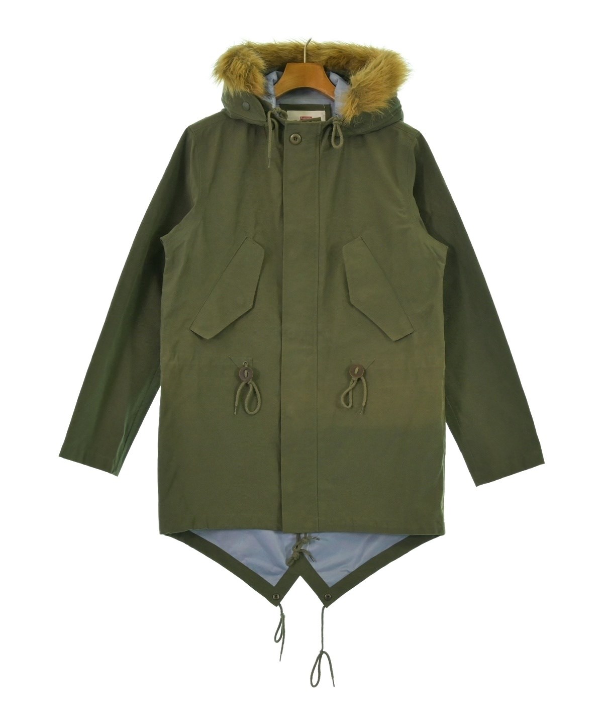 Supreme（シュプリーム）モッズコート カーキ サイズ:S メンズ