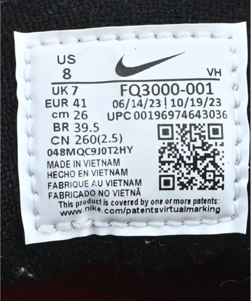 Supreme（シュプリーム）スニーカー 黒 サイズ:26cm メンズ/2200661557013