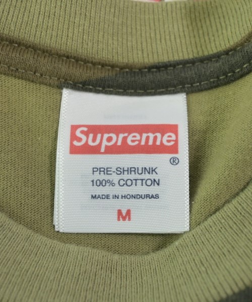 Supreme（シュプリーム）Tシャツ・カットソー カーキ サイズ:M メンズ/2200661557136