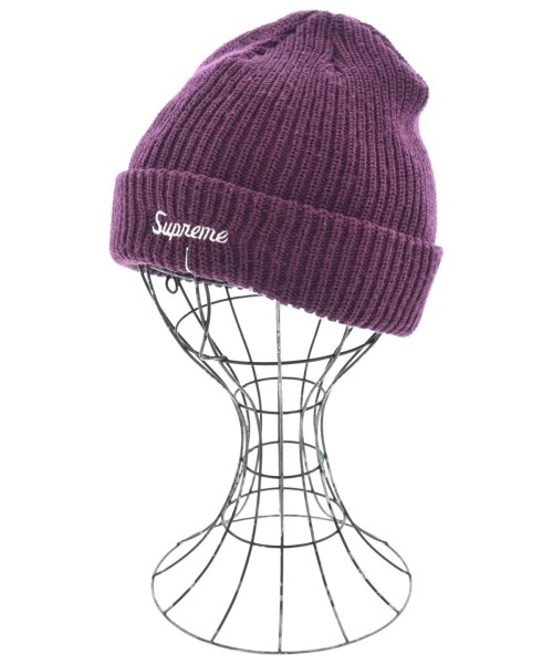 Supreme(シュプリーム)ニットキャップ・ビーニー 紫 サイズ:-/2200661557228