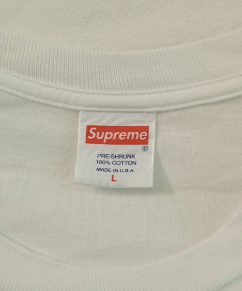 Supreme（シュプリーム）Tシャツ・カットソー 白 サイズ:L メンズ/2200661661086