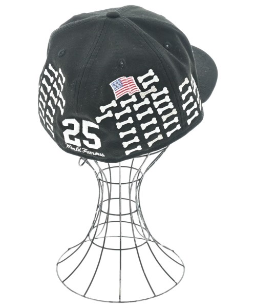 Supreme（シュプリーム）キャップ 黒 サイズ:58.7cm メンズ/2200661747032