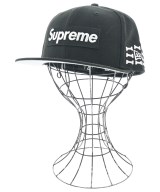 Supreme（シュプリーム）キャップ 黒 サイズ:58.7cm メンズ/2200661747032