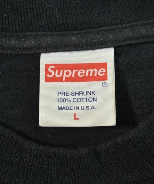 Supreme（シュプリーム）Tシャツ・カットソー 黒 サイズ:L メンズ/2200661681053