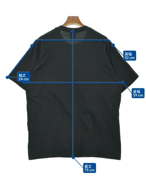 Supreme（シュプリーム）Tシャツ・カットソー 黒 サイズ:L メンズ/2200661988022
