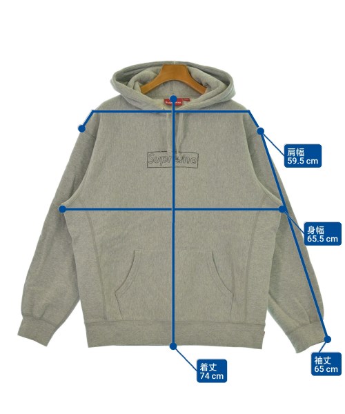 Supreme（シュプリーム）スウェット グレー サイズ:M メンズ/2200662167068