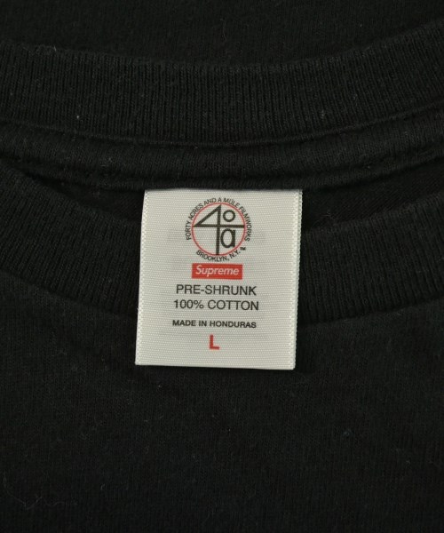 Supreme（シュプリーム）Tシャツ・カットソー 黒 サイズ:L メンズ/2200662174059