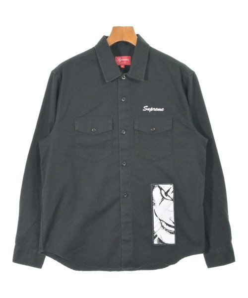 Supreme(シュプリーム)カジュアルシャツ 黒 サイズ:S/2200662180197