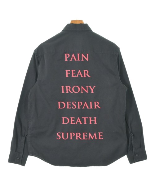 Supreme（シュプリーム）カジュアルシャツ 黒 サイズ:S メンズ/2200662180197