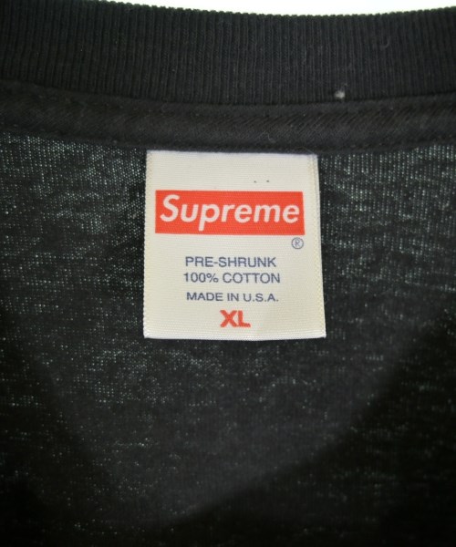 Supreme（シュプリーム）Tシャツ・カットソー 黒 サイズ:XL メンズ/2200710303042