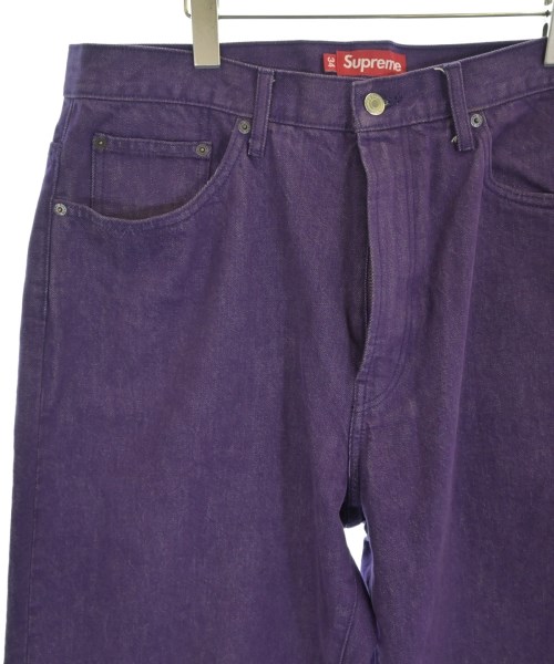 Supreme（シュプリーム）デニムパンツ 紫 サイズ:34(XL位) メンズ/2200710649027