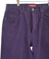 Supreme（シュプリーム）デニムパンツ 紫 サイズ:34(XL位) メンズ/2200710649027