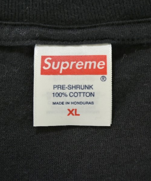 Supreme（シュプリーム）Tシャツ・カットソー 黒 サイズ:XL メンズ/2200707131030